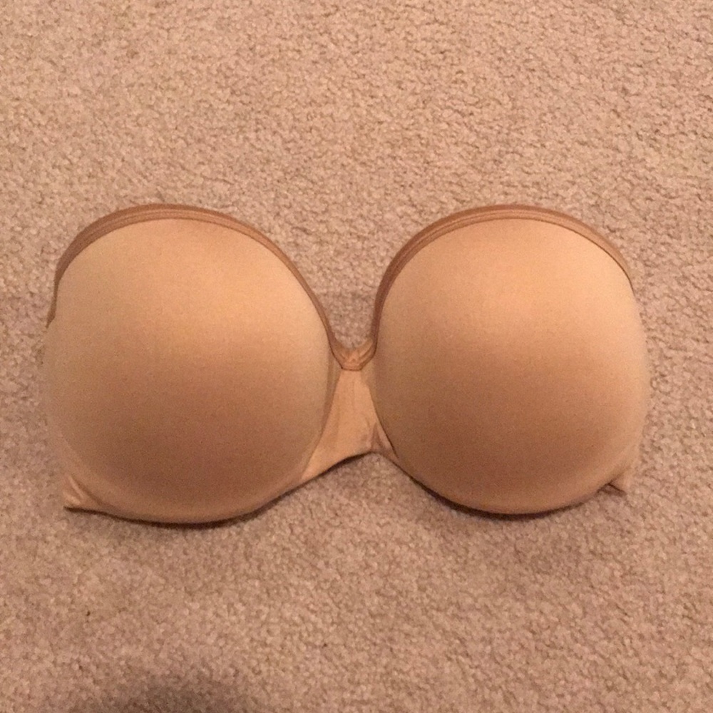 Strapless bra